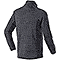 Felpa uomo Knitted Fleece Full Zip Dark Grey 