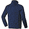 Felpa uomo Knitted Fleece Half Zip Blu
