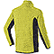 Felpa Knitted Fleece Full Zip Yellow Fluo