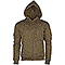 Felpa con Cappuccio Tactical Dark Coyote