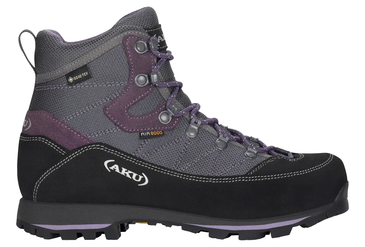 Scarponi Donna AKU Trekker Lite III Wide GTX W'S Antracite-Viola