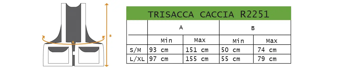 Trisacca Riserva R2251 Cordura Rip-Stop Inserti Orange HV