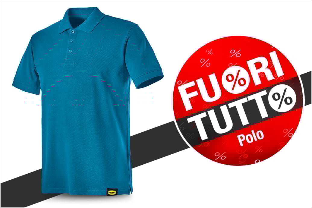 Fuori Tutto per chiusura attivita Polo manica corta
